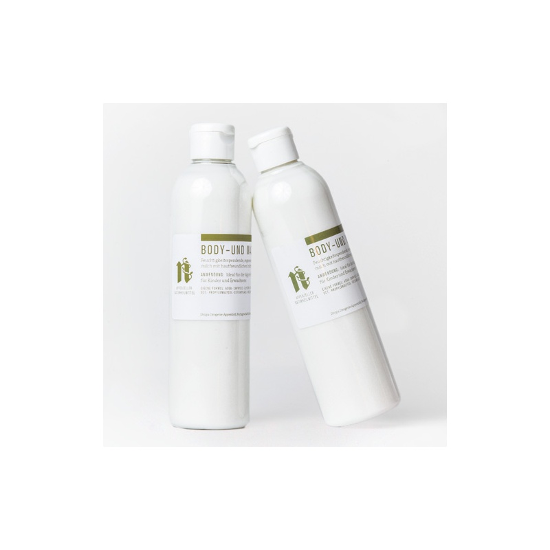 Body- und Massagemilch Lemongras